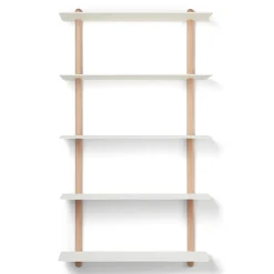 Nivo shelf E large, Light oak-white