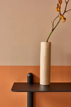 Nivo shelf F large, Black oiled ash-black