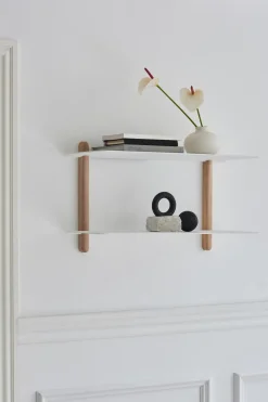 Nivo shelf F large, Light oak-white