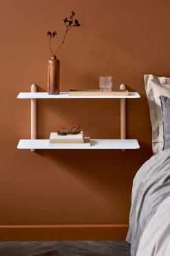 Nivo shelf F large, Light oak-white
