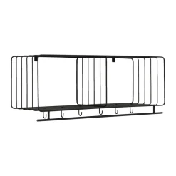Nod hat rack 90 cm, Black