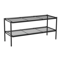 Nod shoe rack 80x30x37 cm, Black