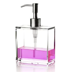 Nomess clear soap dispenser, clear