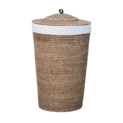 Norah washing basket 60 cm, Nature