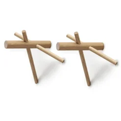 Normann Sticks hanger, natural 2-pack