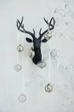 Nosille Christmas tree bauble 10 cm, Silver-gold