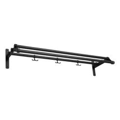 Nostalgi 291 hat shelf 100 cm, Black-black