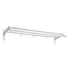 Nostalgi 291 hat shelf 100 cm, White-white