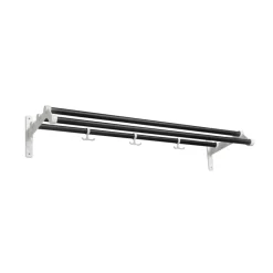 Nostalgi 291 hat shelf, Black, white