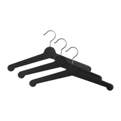 Nostalgi clothes hanger 3-pack, Black