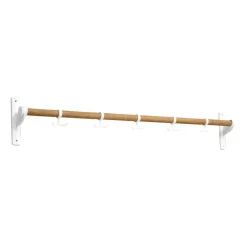 Nostalgi hook 100 cm, Bambu-white