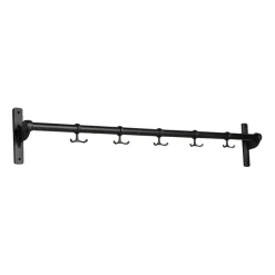 Nostalgi hook 100 cm, Black oiled oak-black