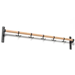 Nostalgi hook 100 cm, oak, black