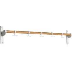 Nostalgi hook 100 cm, oak, white