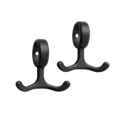 Nostalgi hook 2-pack, black