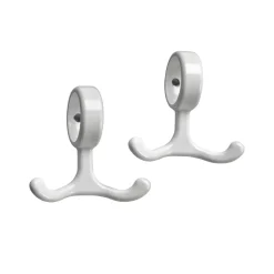 Nostalgi hook 2-pack, white