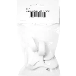 Nostalgi hook 2-pack, white