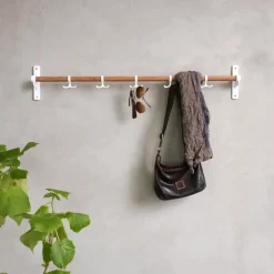 Nostalgi inbuilt hook strip, Bamboo-white