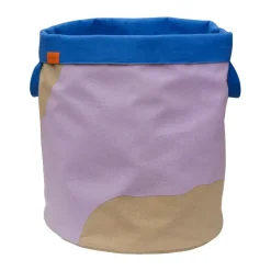 Nova Arte laundry basket 40x40x50 cm, Sand-lilac