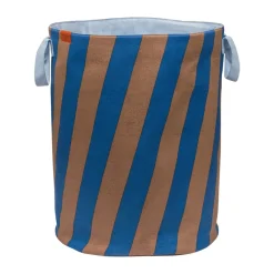 Nova Arte laundry basket 40x40x50 cm, Cobalt-blush