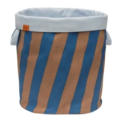 Nova Arte laundry basket 40x40x50 cm, Cobalt-blush