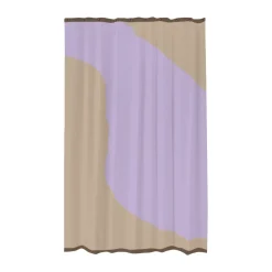 Nova Arte shower curtain 150x200 cm, Sand-lilac