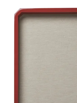Nova notice board 45x100 cm, Picante Red
