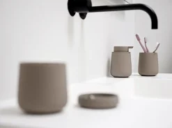 Nova One toothbrush mug, Taupe
