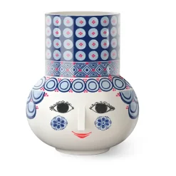Olga vase 20 cm, Blue