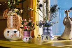 Olga vase 20 cm, Blue