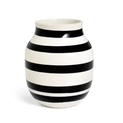 Omaggio vase medium, black
