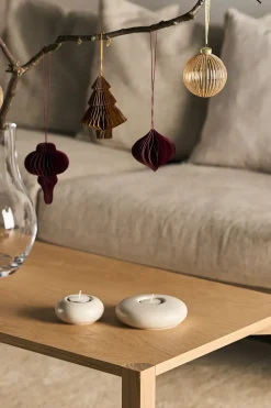 Onion baubles 4-pack, Red