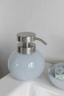 Opal soap dispenser, Light blue