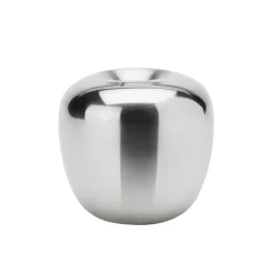 Ora candle sticks stainless steel, large