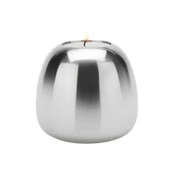 Ora candle sticks stainless steel, large