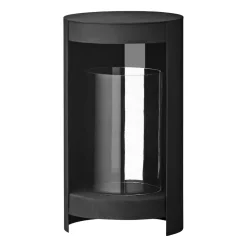 Ora lantern 28 cm, Black