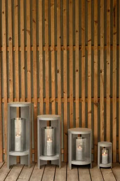 Ora lantern lamp 73 cm, Taupe