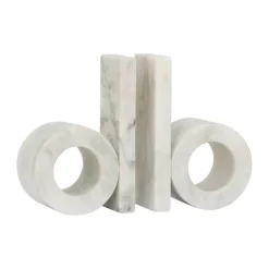 Orlin bookend 2-pack, Marble