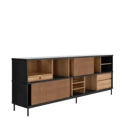 Oscar sideboard, Teak 2 sliding doors 3 drawers