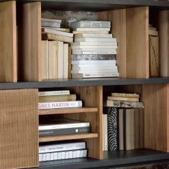 Oscar sideboard, Teak 2 sliding doors 3 drawers