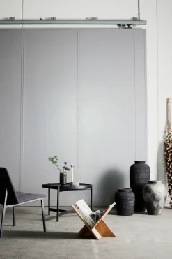 Ottawa magazine holder, Natural oak