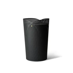 Oya laundry basket 75 L, Dark grey
