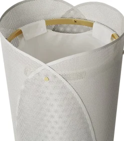 Oya laundry basket 75 L, Warm grey