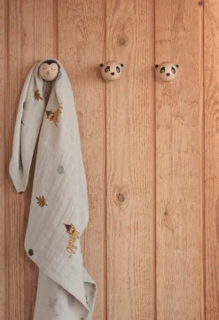 OYOY Mini wall hook, Panda