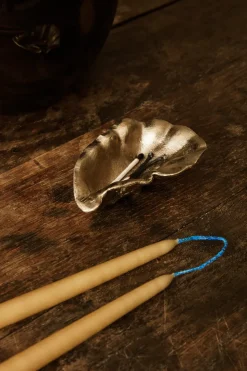 Oyster decoration bowl 10.5 cm, brass