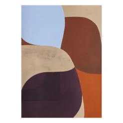 Painted Shapes 02 poster, 50x70 cm