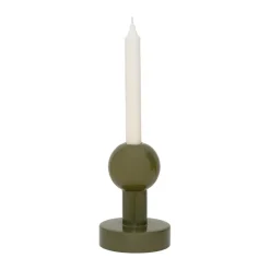 Pallo A candle sticks 14,6 cm, Capulet olive