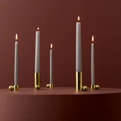 Palloa candle high, Brass