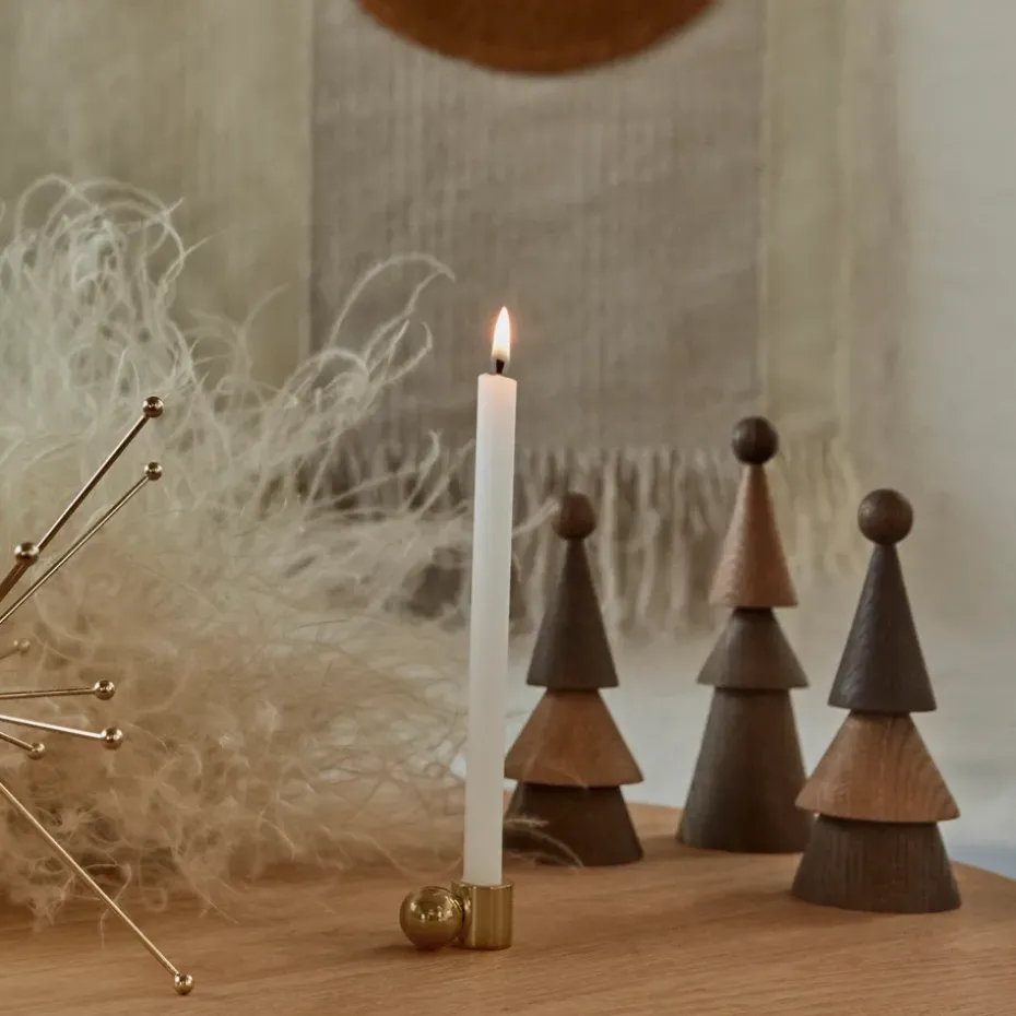 Palloa candle small, Brass
