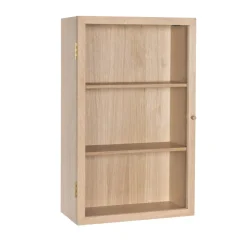 Panorama wall cabinet, Oak